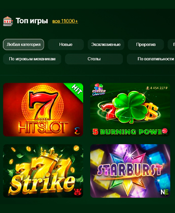 Хит-парад популярных слотов
